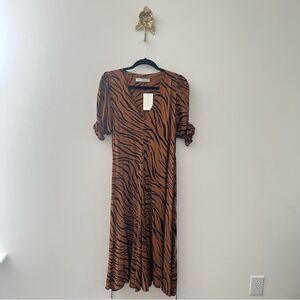 Faithfull the Brand Maggie Midi Dress L